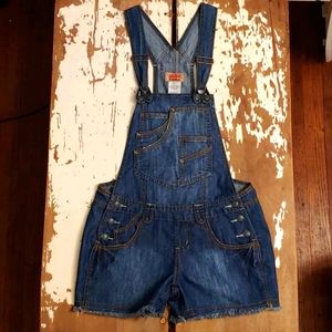 Gypsy Whiskers Heavy On The Pockets Denim Overall